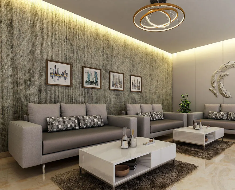 Luxury Lobby with Reception Area at Edara Infra