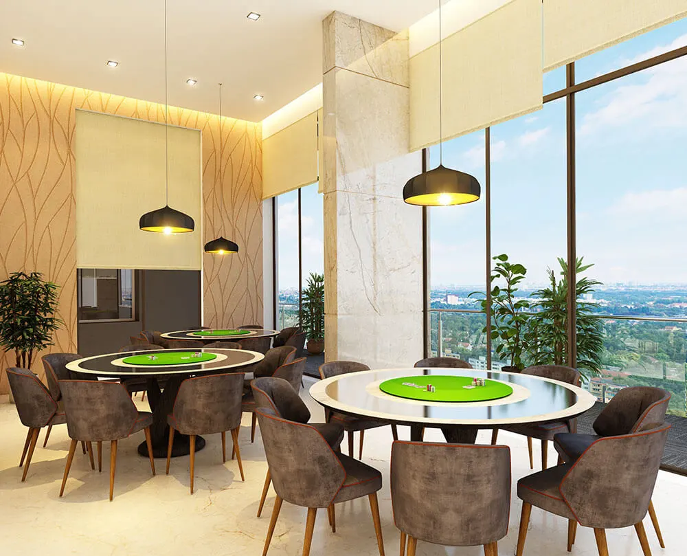 Spacious Clubhouse provided by Edara Infra